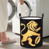 Brisbane Lions Foldable Laundry Baskets Dirty Clothes Sundries Storage Basket Home Organizer Box