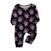 Prints Family Matching Long Sleeve Tops+Pants Set Family Matching Sets