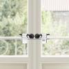 1pc 3-Digit Double Door Combination Lock Zinc Alloy Lock No Drilling For Bidirectional Doors Easy Installation