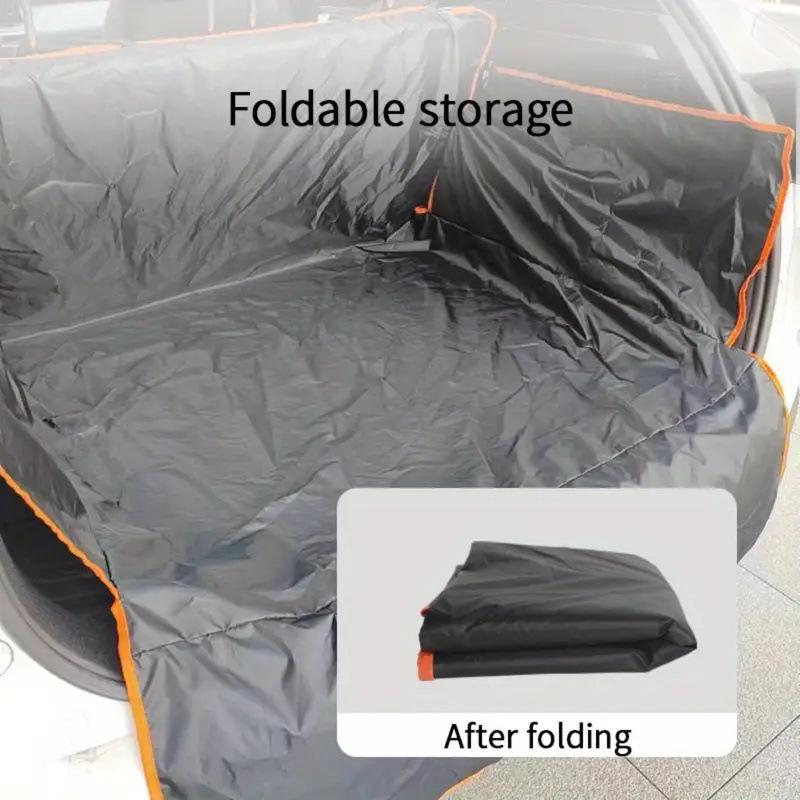 Waterproof SUV Cargo Liner Trunk Mat Seat Cover Protector for Back Cargo Area Universal Fit Car Accessories Durable Pet Friendly