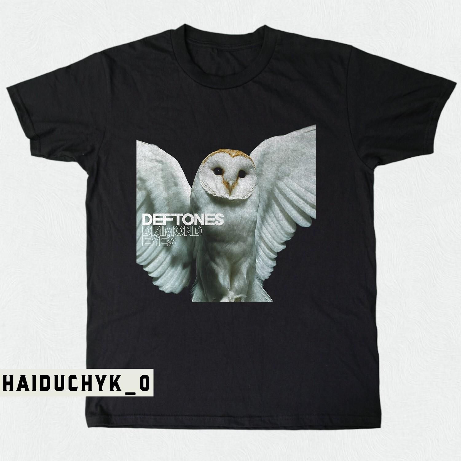 Deftones Diamond Eyes Album Rock Band Unisex Black T-shirt Size S-5XL XXXL