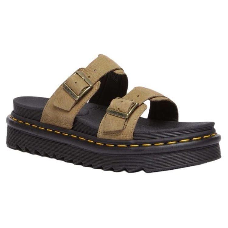 Dr. Martens Versatile Comfortable Fashion Slip-On Sandals Women Sandals Brown 31736439