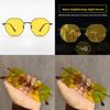 Night Driving Glasses With Yellow Pc Lenses For Men Business Commuting