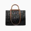 New Fashion Letter Embossed Tote Bag Commuter Business Large Capacity Ladies Clutch Bag Elegant Women's Handbag Can Be Crossbody One Shoulder Handheld