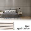 Art3d 2 Pieces Wooden Wall Sound Absorbing Material Wood Panel Wooden Soundproof Panel DIY Sound Insulation Decorative Wood Board 120x60 Model Number