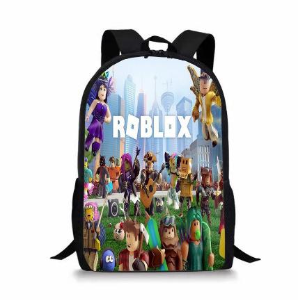 Primary And Secondary School Students Schoolbag 3D Digital Printing Robles Backpack Customization