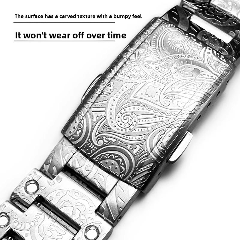 GA2100 Mod-Kit Edelstahlgehäuse Armband Für Casio G-SHOCK GA-2100/2110 GAB2100 Retro Relief Metallgehäuse Armband Zubehör