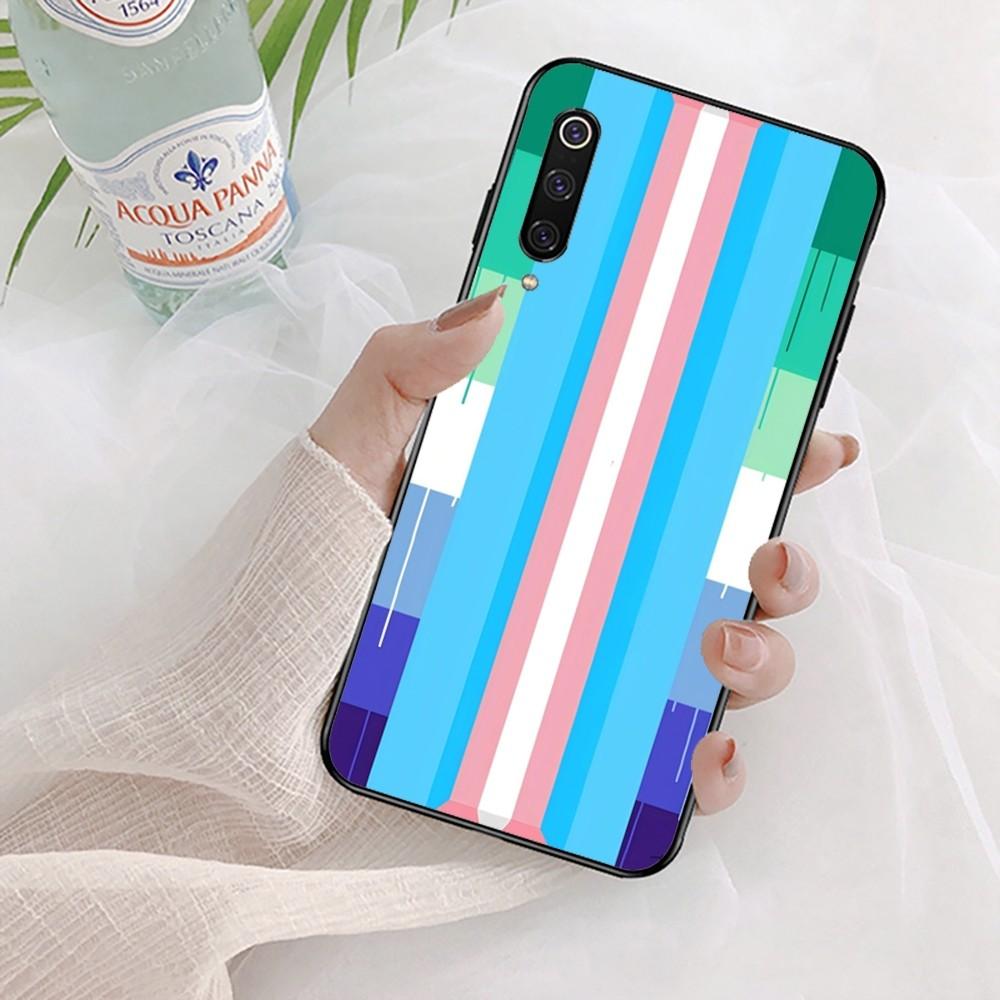 T-Transgender Love Phone Case For Xiaomi Mi 5X 8 9 10 11 12 Lite Pro 10T PocoX3pro PocoM3 Note 10 Pro Lite