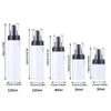 30ml-120ml Reise-Pumpflaschen-Spender Leere Lotionflaschen Nachfüllbarer Kosmetikbehälter Drucktyp Damen Make-up Feuchtigkeitscremes