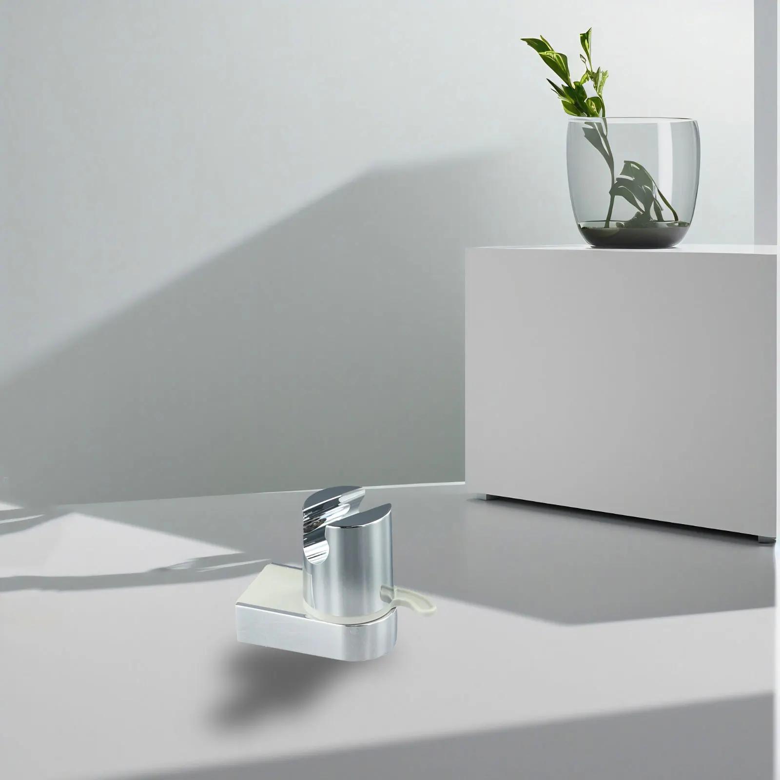 

Wall Mount Shower Bracket Bathroom For Handheld Shower Holder Chrome Finish Easy Install Strong ABS Plastic Construction China Mainland
