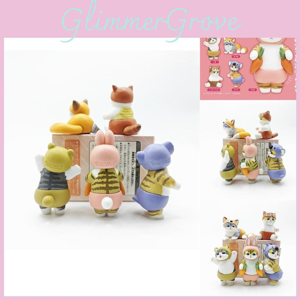 Animal Fun Costume Cat Figurine With Rabbit Hat From Cat Fortune Sandy Collection