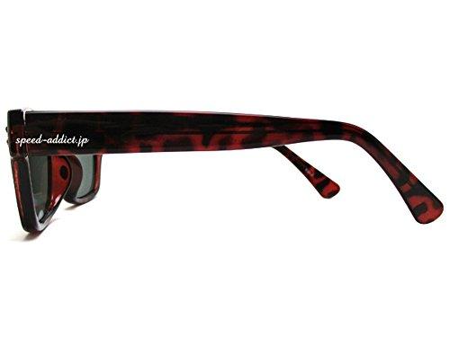 [design Vintage] WELLINGTON BIKER SHADE (tortoiseshell X DARK GREEN)