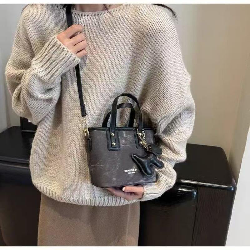 

2025 Модная Универсальная Женская Маленькая Сумка Высокого Класса - Одноплечевая Кроссбоди и Сумка-Ведро Тоут Bag Only