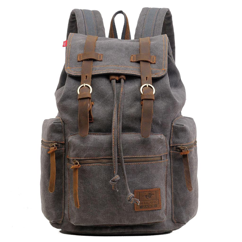 Zaino da Viaggio Unisex Retrò - Borsa per Computer da Uomo alla Moda