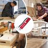 Woodworking Ruler Magnetic Horizontal Gauge Carpenter Ruler with Metric and Imperial Scale for Cutting Marking Carpenter