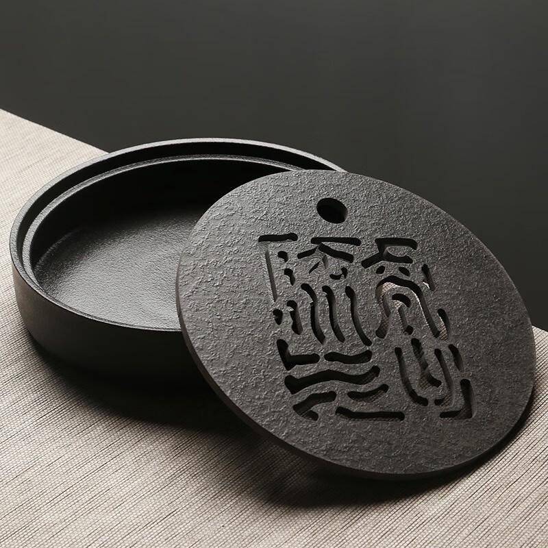 Керамический чайный поднос Су «Проточная вода в высоких горах»