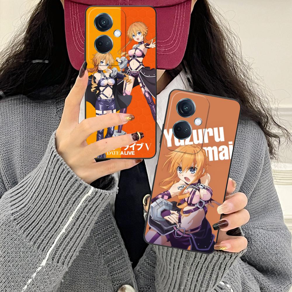 Date a Live Yamai Kaguya Matte TPU Mobile Phone Case for OPPO Reno 14 13 12 11 10 9 8 7 6 5 F T Pro 5G Colorful Printing Cover