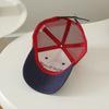 Embroidered Letter Kids Sun Hat Breathable Mesh Duck Tongue Cap New Baby Baseball Cap  Boy Girl