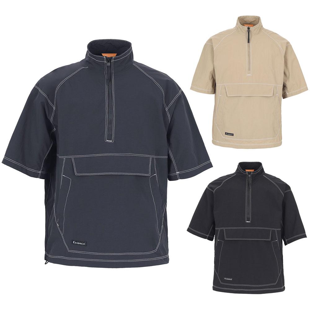 KIM YOUNG JOO GOLF Sommer Naht Nylon Anorak Gefüttert Kühlend Herren Golf T-Shirt Dpmmts37