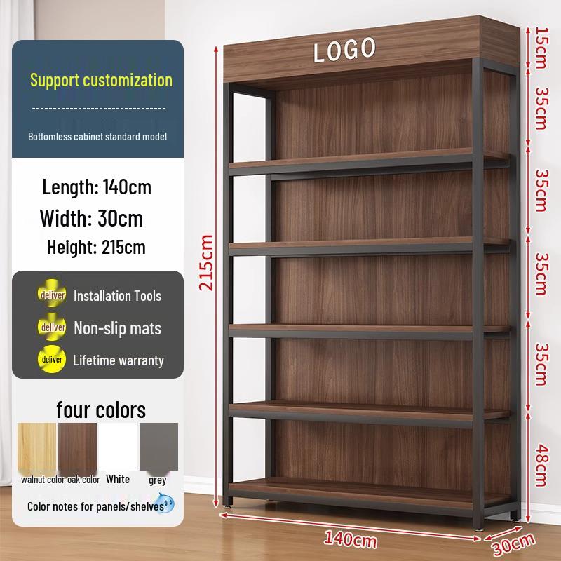 Multi-layer Shelving Unit for Cosmetics, Snacks & Stationery Display