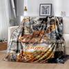 Many Cats Customize Your Name Blanket Used For Chair Office Sofa Bed Camping Soft And Warm Giving Friends And Relatives Birthday Graduation Gift