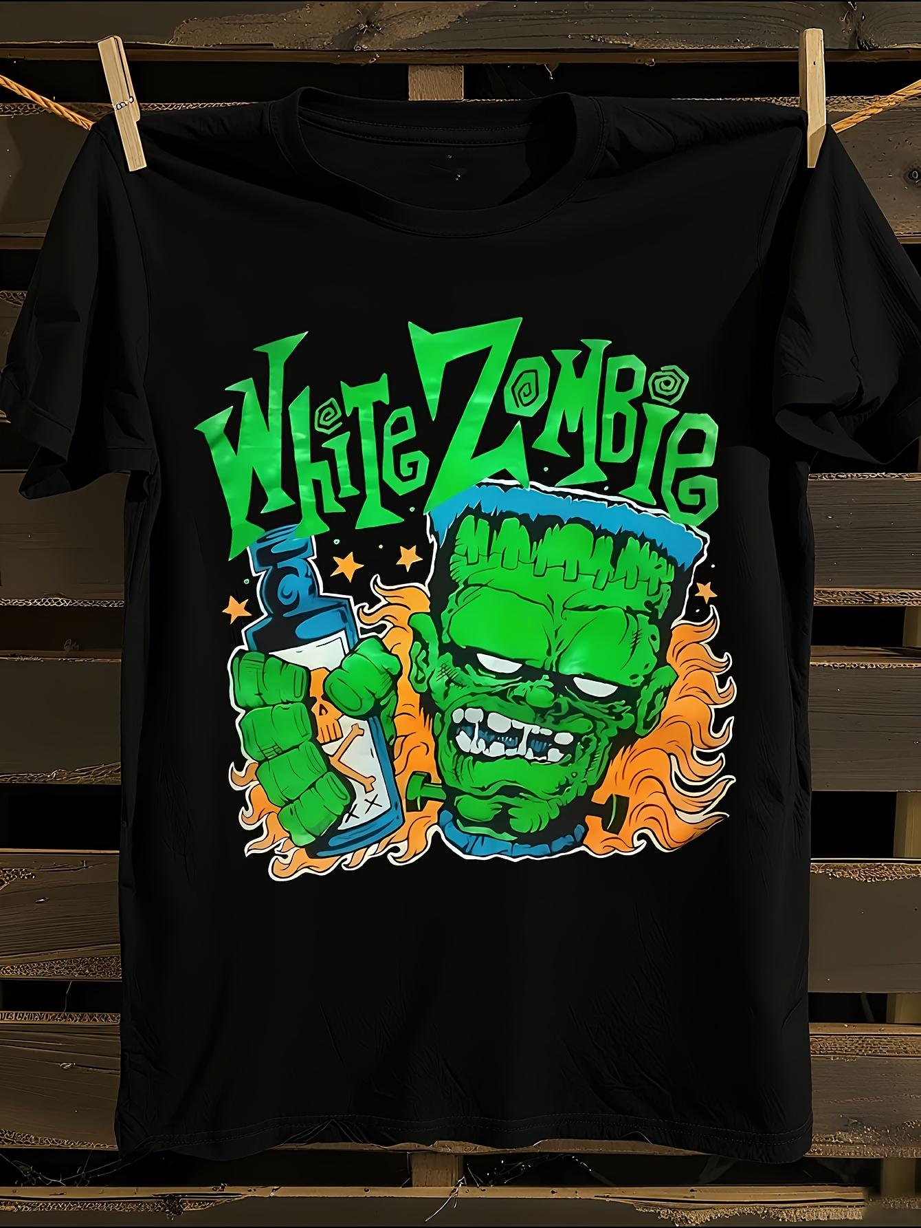 s White Zombie Logo Tshirt XL
