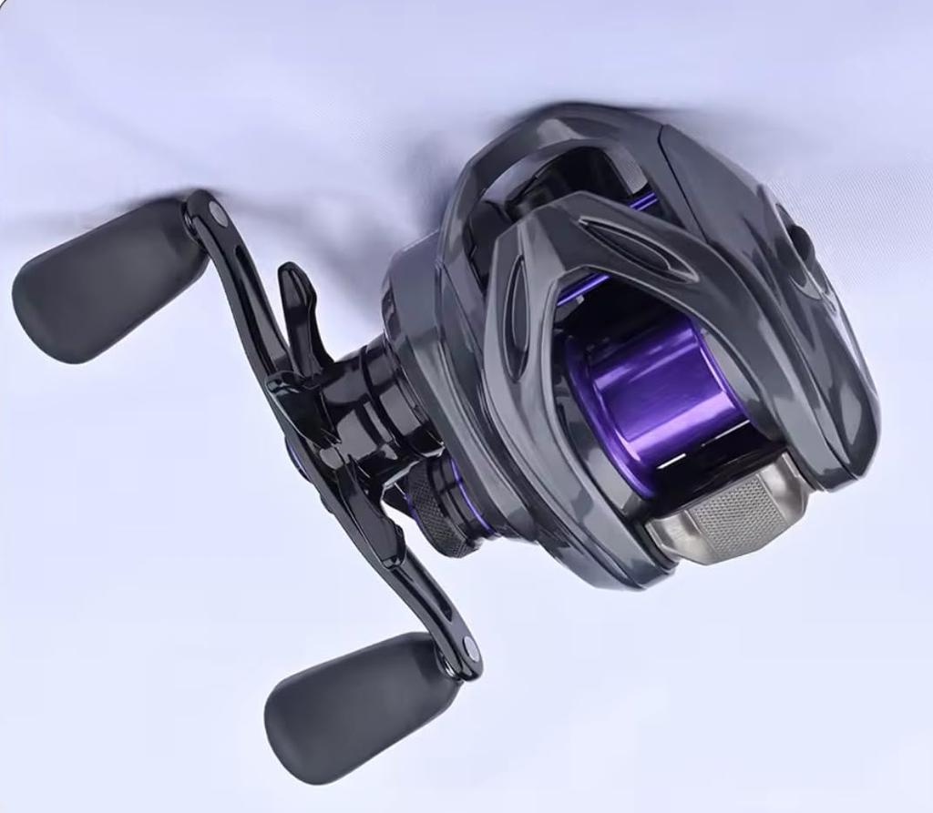 DMK 3-Mode DC Reel, Blue Frost, Cheetar Air, Baitcasting Reel, Chinese-made DC Reel, Electronic Brake, Bait Finesse, BFS (Left-Handed)