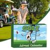 Christmas Countdown Calendar Golf 24 Days Markers Tees Balls Golf Advent Calendar Golf Themed Gift Creative Holiday Surprise