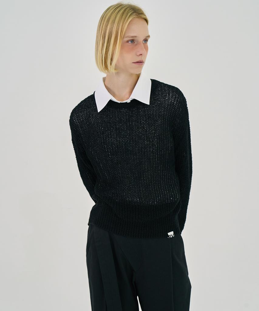 RAVEROUS Hazzi Cotton Knit Black