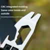 Multitool Steel Keychain Bottle Opener Keychain Clip Key Holder Keychain Clip Key Hook Outdoor Camping Buckle Keychain