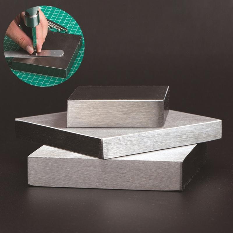 Versatile Square Anvil Sturdy Iron Anvil for Precise Metalwork Metal Bench Block Square Workbenches for DIY Enthusiast