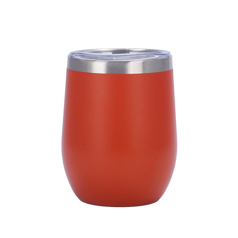 Personalised 12oz Thermos Insulated Travel Cup Stainless Steel Swig Tumbler Hot Cold Coffee Tea Wine Cups