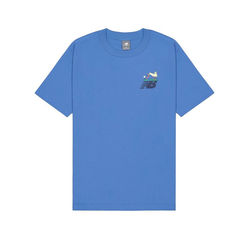 New Balance SS25 T Shirt Men s Blue MT51904-SET S/165