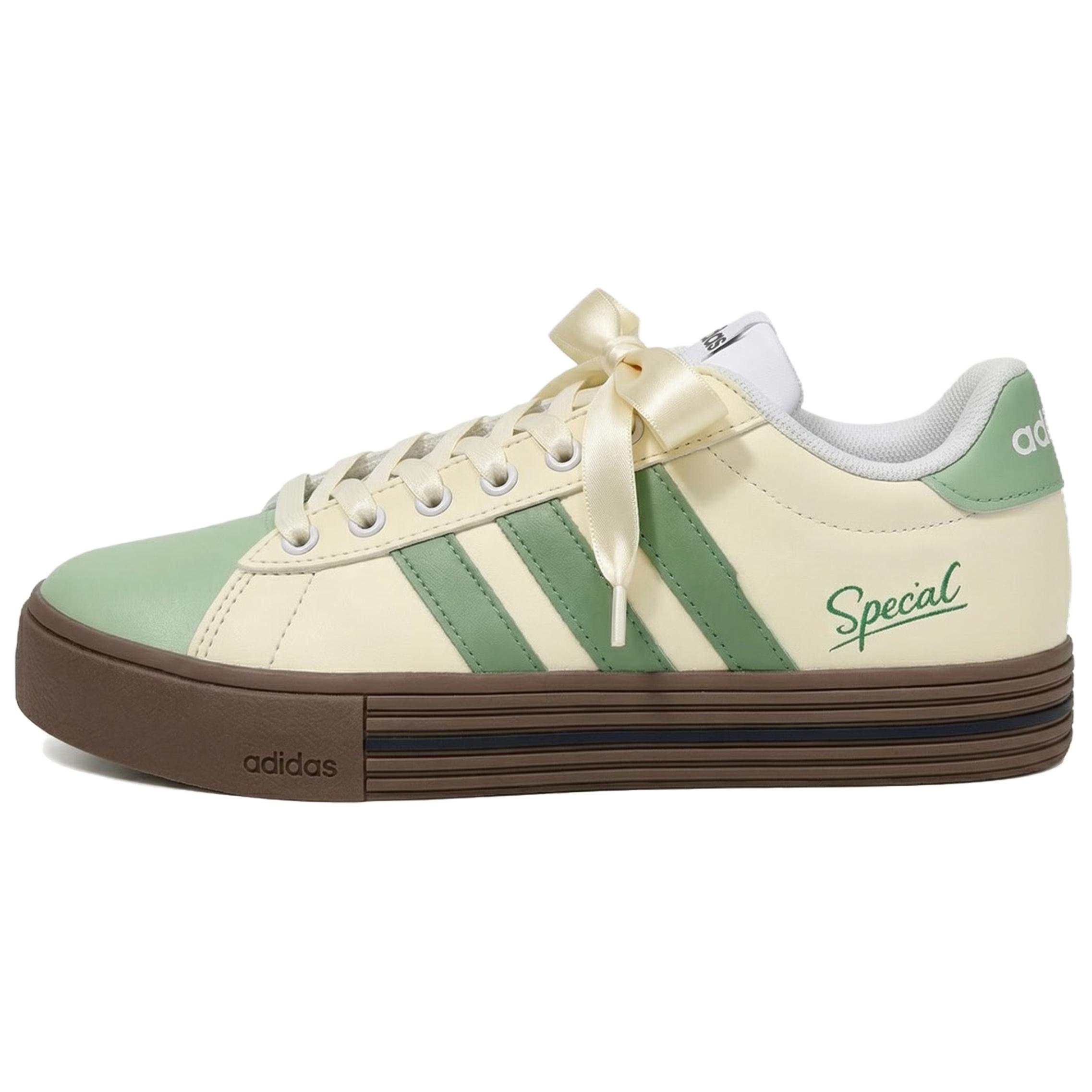 

Adidas Daily 4.0 Light Jasmine Low top Skateboard Shoes Unisex Green JR0077(Team693-) 36⅔