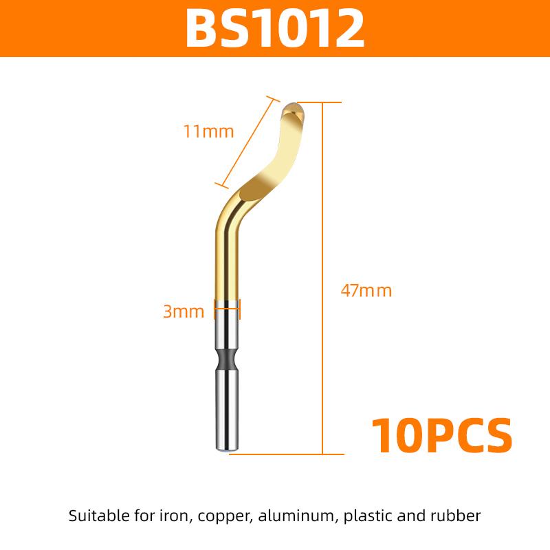 Edge Cutter Deburring Tool with Cutter Handle Burr Trimming Knife For Copper Aluminum Steel Plastic Wood Rubber BS1010 BS1018