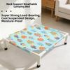 Comfortable Pet Camping Bed Detachable Pet Cool Nest Cat Lounger Cat Elevated Bed  Travel Portable