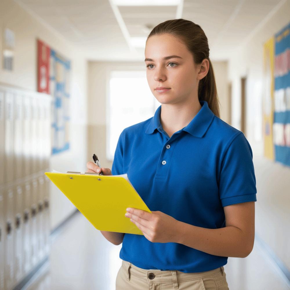 Waterproof Clipboard A4 Size Memo Clip Board Stationary Writing Pad  School Supplies