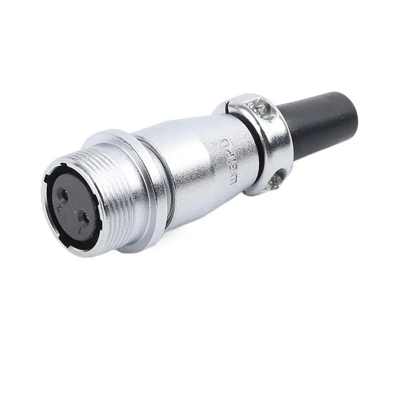 WEIPU WS16 TQ+ZQ Waterproof Cable Wire Connector Male Plug Female Socket Electrical Automation Aviation Adapter 2 3 4 5 7 9 Pin