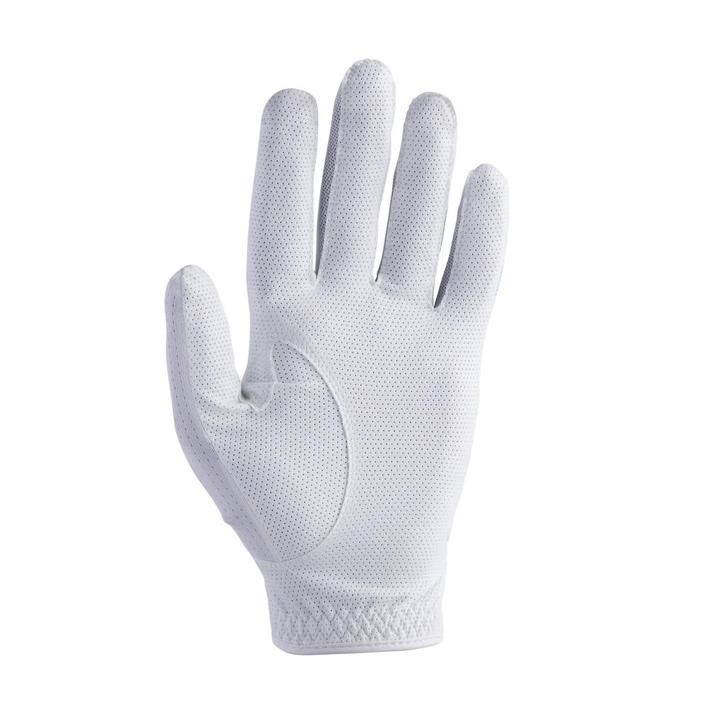 Golfová rukavice Staycool EX pro leváky 25 cm [FootJoy] (Pravoruký) Pánské bílé/tmavomodré FGSC25WN-25