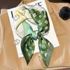 Luxury Brand  Silk Square Scarf Women Neck Hair Tie Band Beach Hijab Kerchief Head Headbands Bandana Female Foulard 70cm