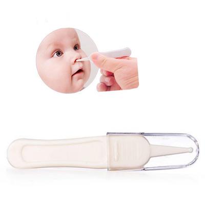 Simplicity Tweezers Pincet Safety Forceps Booger Clip Navel Plastic Clean Baby Tweezer Ear Nose Cleaning Tweezers Infant