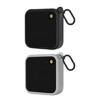 Compact Silicone Frame Protector for Portable Bluetooth-compatible Speaker Includes Carabiner Clip Travel Friendly