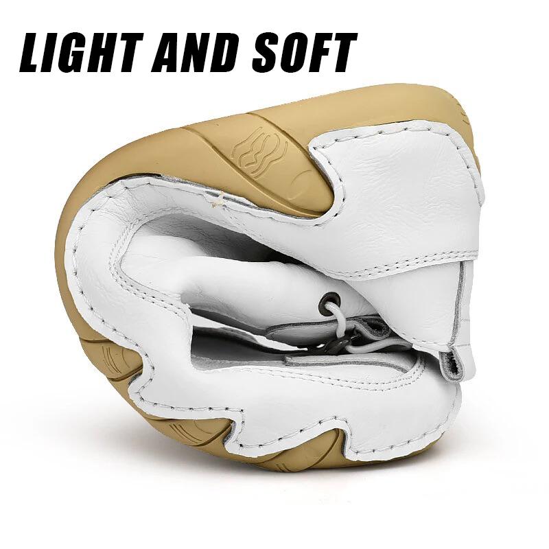 New High Quality  Men Shoes Set Foot Casual Slip On Men Loafers Men Flats Moccasins Shoes Plus Size Handmade Elastic Grain Shoes