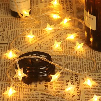LED 1.5m3m6m10m Star String Lights Christmas Garland Battery USB Powered Wedding Party Curtain String Fairy Lamps For Home