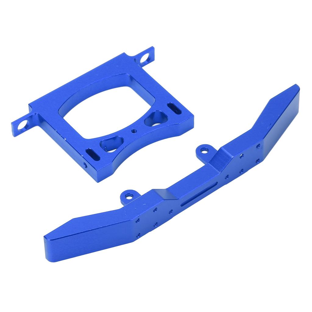 RC Metalowy Zderzak Przedni Tylny Samochód Obrońca Zestaw Aluminiowy dla WPL B14 B16 Q60 Q61 116 Sterowanie Zdalne