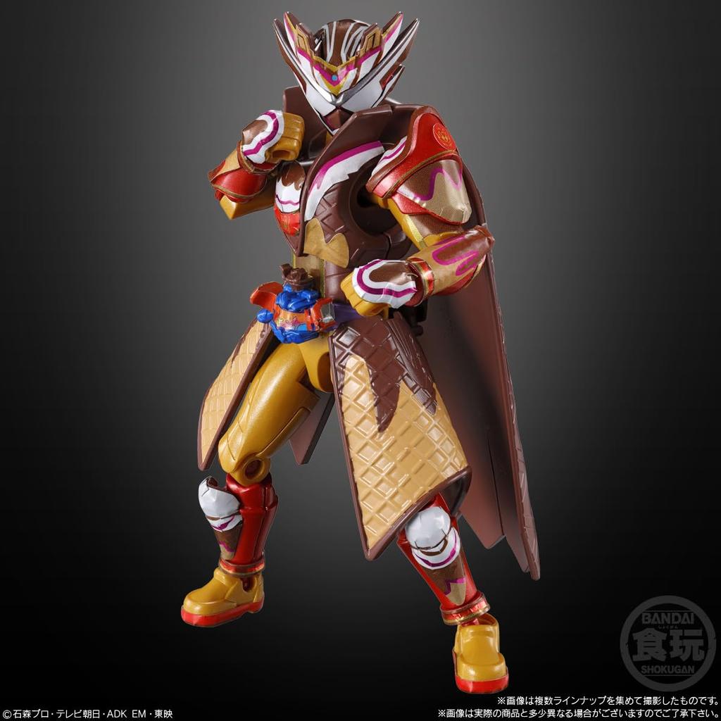 Bandai So-Do Kamen Rider Zets AGT4 Feat. So-Do Kamen Rider Gab Chewing Gum Candy Toy [BOX Set of 12]