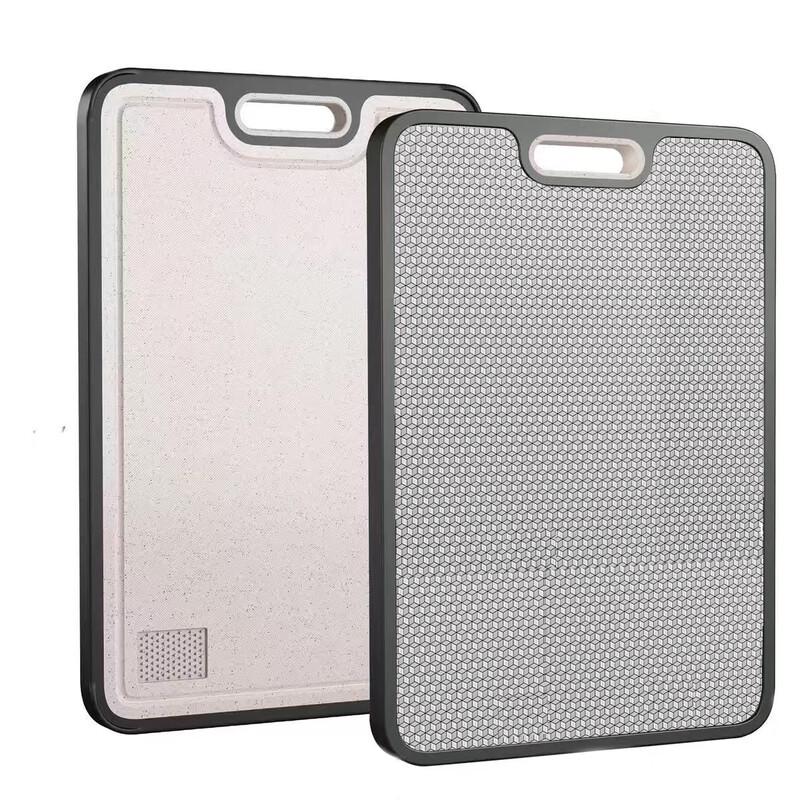 Xihe Pure Titanium & Rubik s Cube Stainless Steel Double-Sided Cutting Board