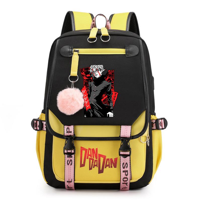Large-Capacity Junior High School And High School Students With Surrounding Schoolbags Casual Backpack Korean Version