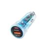 48W Car Charger Dual USB QC3.0 Fast Charging for IPhone Samsung Xiaomi PD Charging Adapter with Digital Display Car Chargers