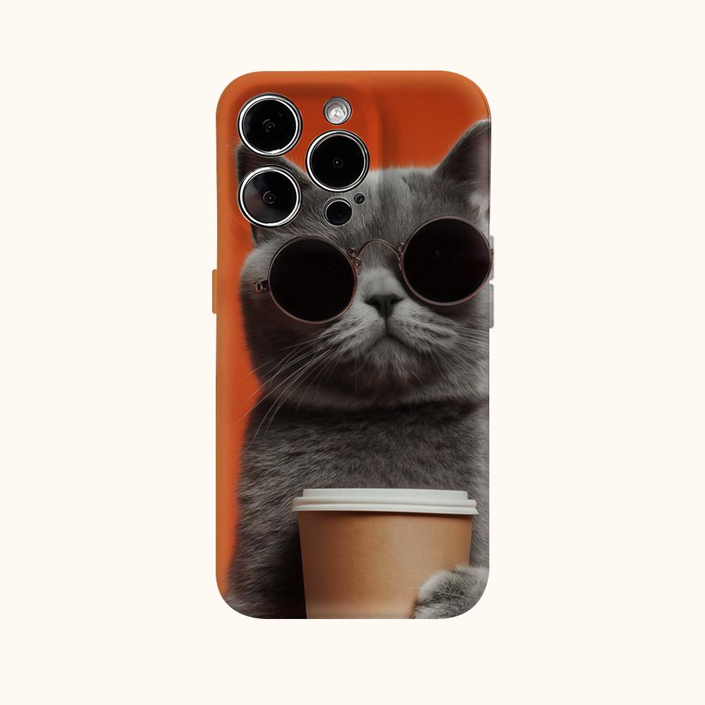 Cool CatFor Magnetic Phone Case for IPhone 17 16 15 14 13 Pro Max Plus Single Double-layer Tough Case